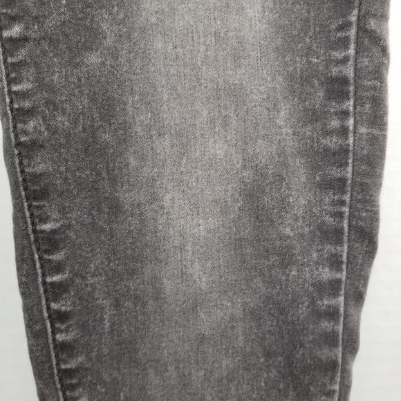 No Boundaries leggings Medium 7/9 acid wash elastic pull on waist jean style - Picture 6 of 15
